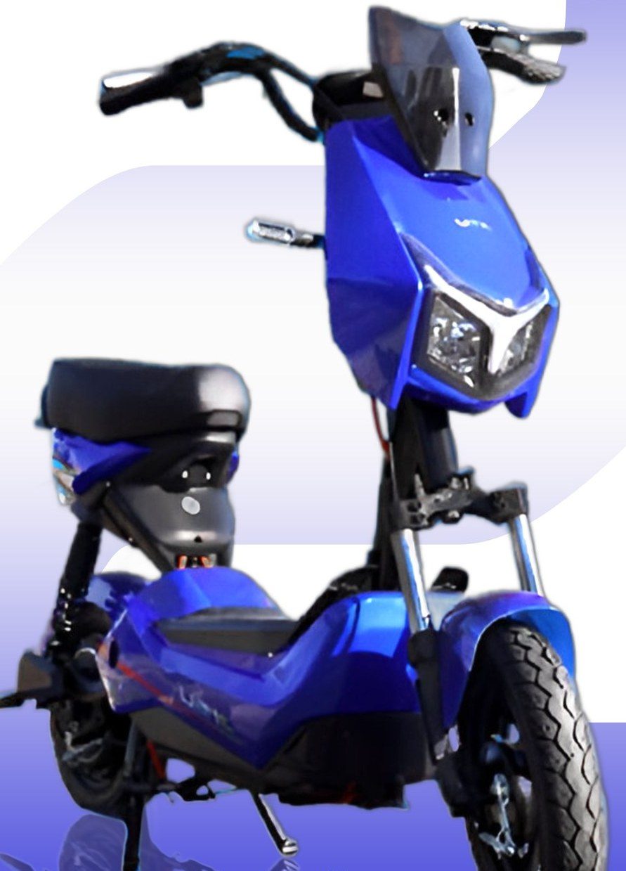 JI SU SG5 e-bike in blue